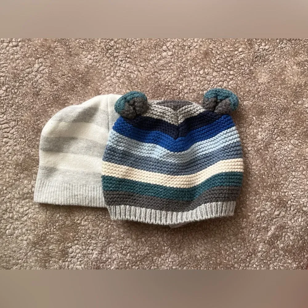 Baby Boy Lot Baby Hat Beanie Newborn 0-6M bundle